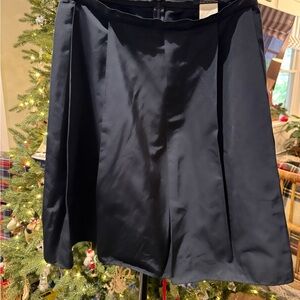 Elegant Navy Women's Skirt- GOOP style